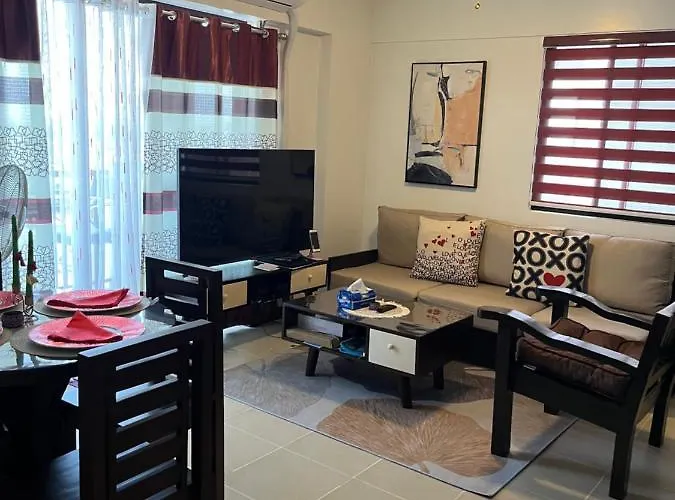 Alea Residences Near Airport And Moa! Cozy Place With Main Street And Bay View 아파트 마닐라